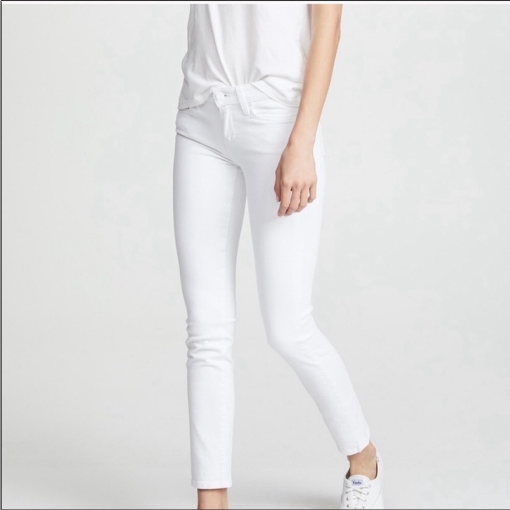 PAIGE - Kylie Crop, Optic White, 24
